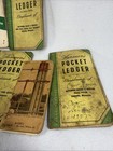 Vintage 1950   s Lot Of 11 Farmer Ledger Book Calendar Pocket Notebooks John Deere