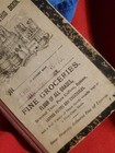 Antique Vintage Grocery Store Account Book Ledger   Blank