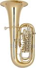 Miraphone 181 Belcanto Series 6-valve 5 4 F Tuba Lacquer Yellow Brass Body