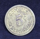 Okinawa Naha Air Base Airman s Open Mess Token - 5c In Merchandise