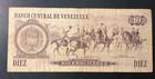 1981 Venezuela 10 Bolivares Banknote