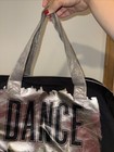 Justice Black And Gray Shiny Dance Bag