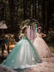 Girls Pageant Dress Princess Gown Flower Girl Dresses Butterfly Kids Formal Gown