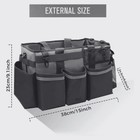 Cleaning Caddy Bag With Spray Bottle   Towls shoulder Strap   Waist Belt black