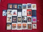Lot Of 24 Vintage 8 Track Tapes With Case   Key Untested