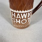 Vintage 1970 Hawk Tua Shot Smirnoff Vodka Bird Advertising Decanter Pitcher Tiki