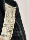 Vtg Carhartt Yyr02 Blk Youth Xl Overalls Quilt Lined Double Knee Distressed