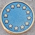 Ernie s Europe Nano Geocoin - Rare - Activated   Adoptable - Tb2wxg7