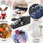 Diy Mini Sewing Machine Electric Stitch Portable Hand Cordless Travel Household