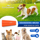 Deshedding Brush For Dogs Cats Undercoat Tool Removes Loose Hair Fur Orange