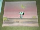 Peanuts Animation Cel Charles Schulz Publicity Art Vintage Cartoons Original I2