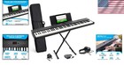 88-key Digital Piano With 480 Sounds Usb Midi Portable Accessories For Beginners