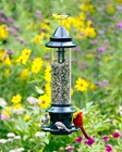Brome Squirrel Buster Plus Bird Feeder 5 1lb Squirrel-proof 6 Ports Green