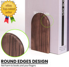 Book Ends1 Pair Bookends Wood Book Ends Universal Economy Bookend   In New