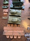 Vintage Usa Wwii Marx Battleground Playset - Vehicles - Parts - Weapons   Manual