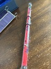 Kaleidoscope Prismatic Oil Wand  Purple Stained Slag Glass  Stars Glitter In Box
