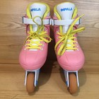 Impala Lightspeed Inline Skates Pink Yellow Womens 8 Men 7 Roller Blades G010708