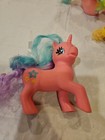 Lot Of Vintage Original Hasbro My Little Pony Unicorn 5 Ponies