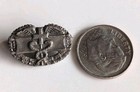 Ww2 Us Army Combat Medic Small Sterling Badge - Pin Back