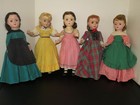 Vintage 1950 s Madame Alexanderlittle Women Doll Set  14  Tagged All 5 Vgc
