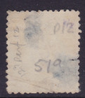 Victoria Rare 1863 2 - Bluish Green Qv Woodblock Sg 82 Faults   re75 