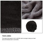 Beanie For Men Women Thick Warm Fluffy Lined Knit Winter Hat Slouch Chunky St   