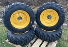 4-10-16 5 Sks-1 Skid Steer Tires rims For New Holland -10x16 5 12ply  6 Lug 