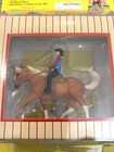 Retired Breyer  5201 Stablemate Western Rider Saddle Set Palomino Quarter Horse