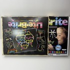 Lite-brite Magic Screen Set Of 2  200  Pegs Light Bright Box