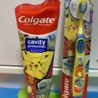 Colgate Kids Toothbrush Extra Soft Bristles Pok  mon Toothpaste Cavity Protection