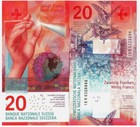 2016 Switzerland Swiss 20 Francs P-76 New Unc Banknote