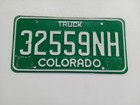 2004 Colorado Truck License Plate 32559nh