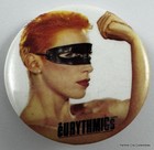 Original 1980s Lot Of  2  Eurythmics New Wave Rock Band Pin Annie Lennox