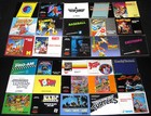 Authentic Nintendo Nes Manuals - Good - You Choose  No Writing  B2g1