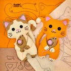 Bucilla    Felties Kit - Purrfect Pair Kittens - Felt Applique Kit