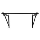 Wall-mounted Pull-up Bar 500lbs Capacity Adjustable Depth 19 27in