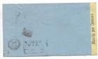 Mexico To Argentina Censored Airmail Cover W advertising Very Nice  1942