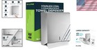 Alpine Stainless Steel Wall-mount Paper Towel Dispenser For C-fold   Multifold