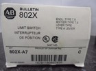 New Allen Bradley 802x-a7 Explosion Proof Hazardous Location  Limit Switch Nib