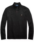  145 Polo Ralph Lauren Long Sleeve Quarter Zip Pullover Black S