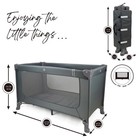 509 Travel Bed - Kids Play Yard play Center - Easy To Fold  Compact   Lightwe