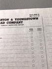 The Akron Canton   Youngstown Railroad Co Semi-annual Turnout Inpection Report