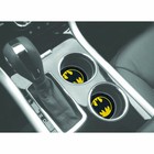 Plasticolor Batman Car Coaster  2x Cupholder Coasters With The Batman Logo