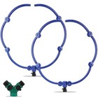 Tree Watering Irrigation Ring Set W  Valves   Hose Splitter Deep Root Watering