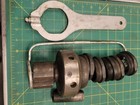 Vintage Estate Find Ridgid  819 Nipple Chuck Kit With Wrench And Holder 