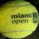 Roger Federer  Signed Miami Open Tennis Ball ball Holder  coa