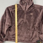 Nwt The North Face Osito Lux 1 4 Zip Fleece Jacket Tawny Quartz Brown Women s Xl