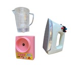 Children s Kitchen Play Set Dishes   Appliances 80s Vintage - Lot 18 Pieces