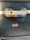 Vintage American Tourister Blue Hard Shell Train Travel Makeup Case Luggage