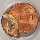 2003 D Anacs Ms64 Rd Double Struck 2nd 75  Off Center Cent Mint Error Rare Date
